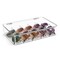 Sorbus Sunglasses Organizer - Plastic Stackable Eyeglass Storage and Display Case for Multiple Glasses with Lid (1 Pack)